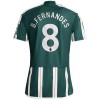 Manchester United B. Fernandes 8 Venkovní 2023-24 - Fotbalové Dresy (S/S)